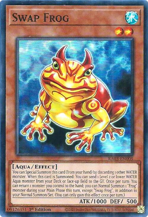 Swap Frog [RA03-EN005] Super Rare | Exor Games Dartmouth
