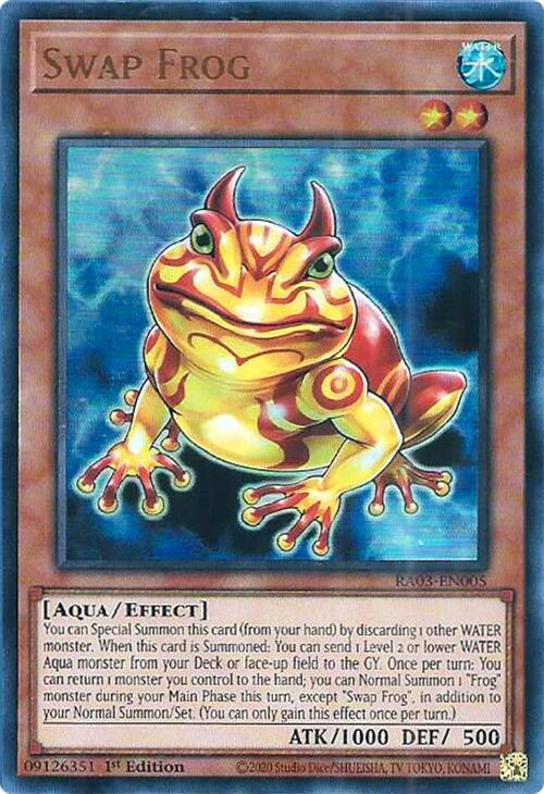 Swap Frog (UR) [RA03-EN005] Ultra Rare | Exor Games Dartmouth