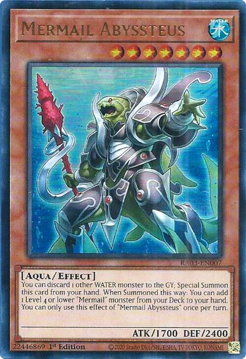 Mermail Abyssteus (UR) [RA03-EN007] Ultra Rare | Exor Games Dartmouth