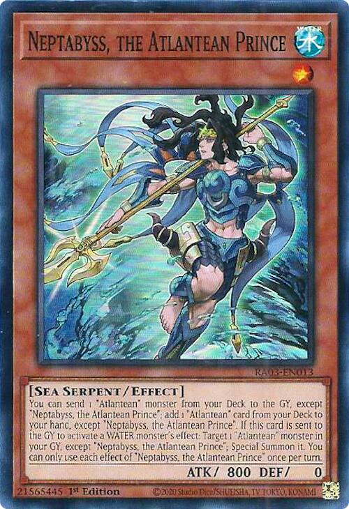 Neptabyss, the Atlantean Prince [RA03-EN013] Super Rare | Exor Games Dartmouth