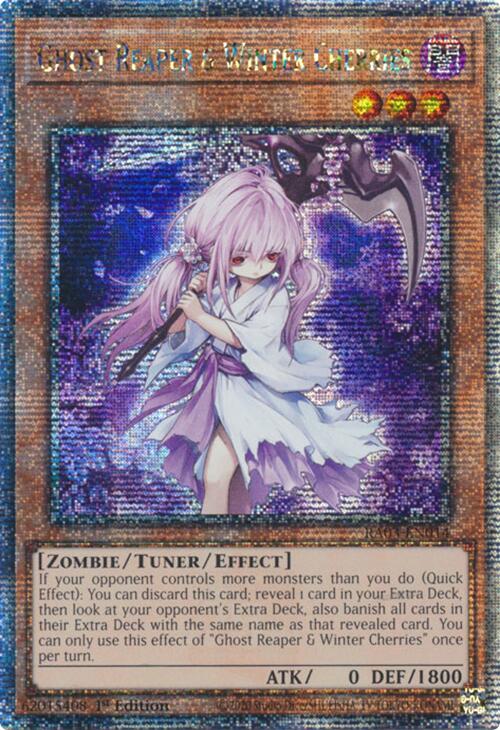 Ghost Reaper & Winter Cherries (Quarter Century Secret Rare) [RA03-EN014] Quarter Century Secret Rare | Exor Games Dartmouth