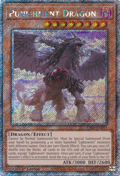 Punishment Dragon (Platinum Secret Rare) [RA03-EN015] Platinum Secret Rare | Exor Games Dartmouth