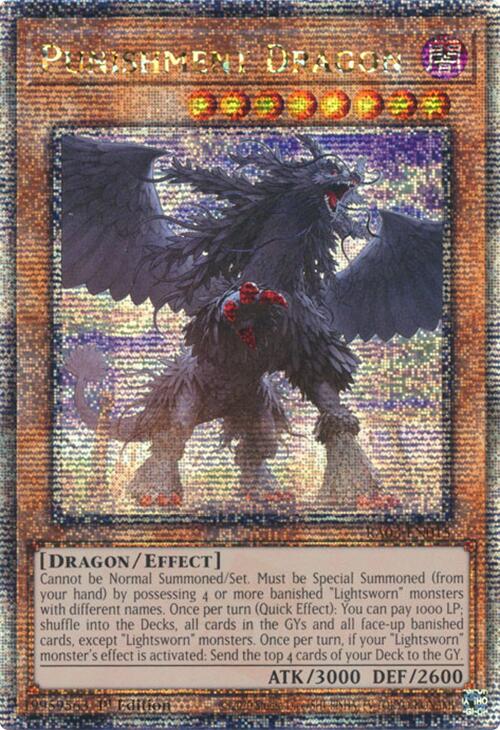 Punishment Dragon (Quarter Century Secret Rare) [RA03-EN015] Quarter Century Secret Rare | Exor Games Dartmouth