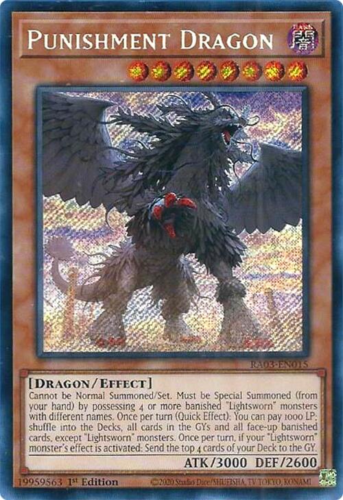 Punishment Dragon (Secret Rare) [RA03-EN015] Secret Rare | Exor Games Dartmouth