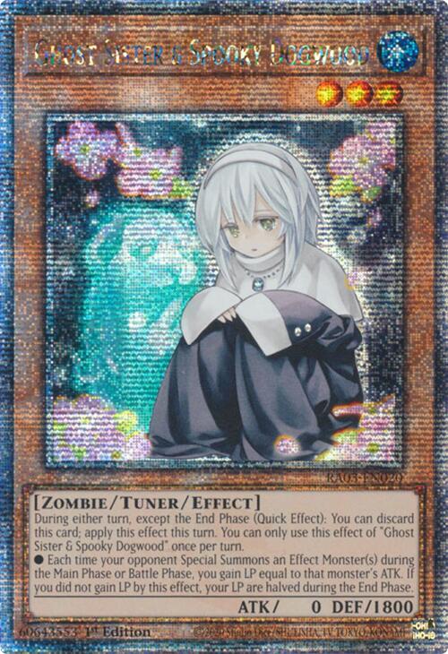 Ghost Sister & Spooky Dogwood (Quarter Century Secret Rare) [RA03-EN020] Quarter Century Secret Rare | Exor Games Dartmouth