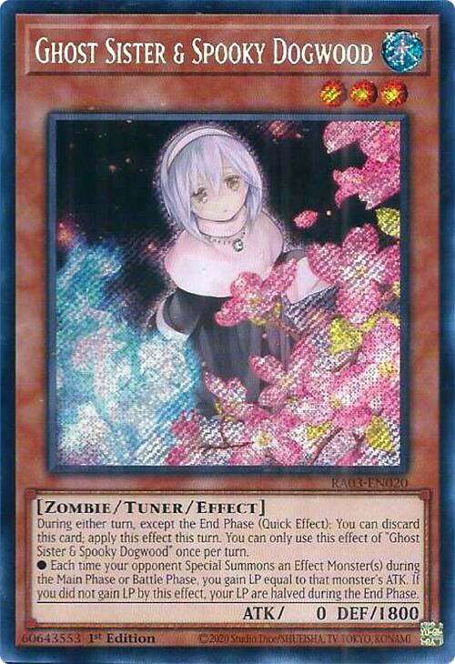 Ghost Sister & Spooky Dogwood (Secret Rare) [RA03-EN020] Secret Rare | Exor Games Dartmouth