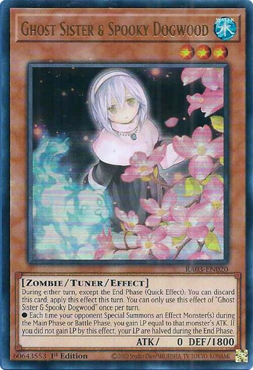 Ghost Sister & Spooky Dogwood (UR) [RA03-EN020] Ultra Rare | Exor Games Dartmouth