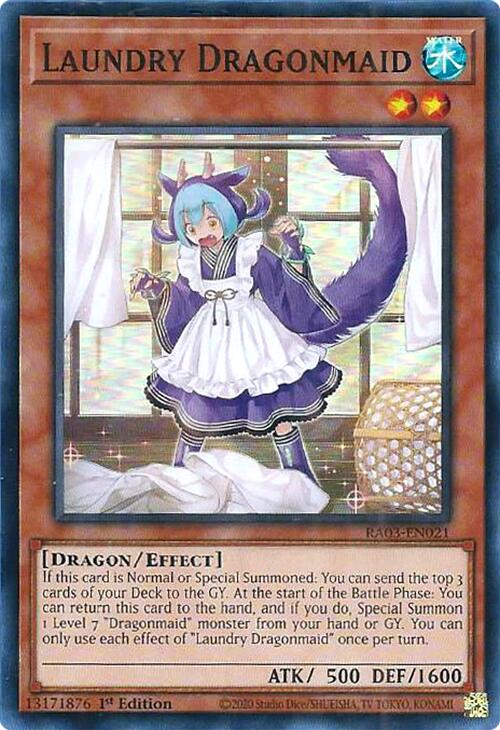 Laundry Dragonmaid [RA03-EN021] Super Rare | Exor Games Dartmouth