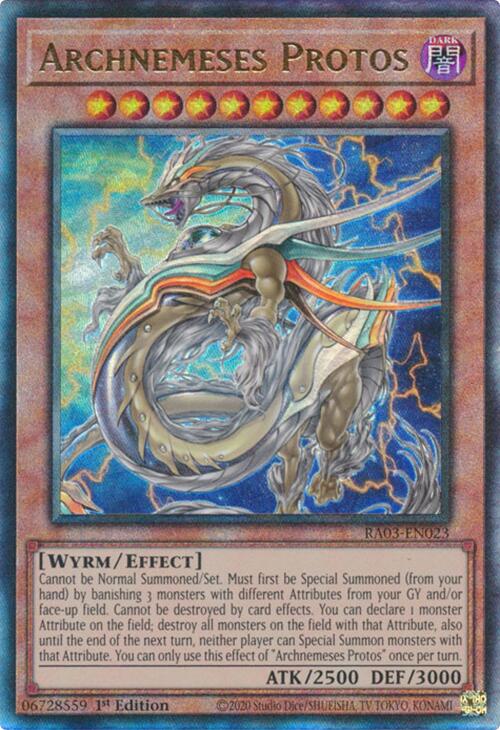 Archnemeses Protos (UTR) [RA03-EN023] Prismatic Ultimate Rare | Exor Games Dartmouth