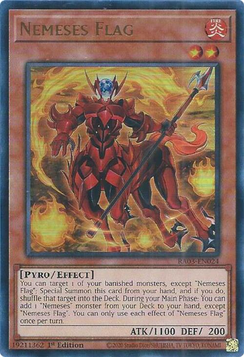 Nemeses Flag (UR) [RA03-EN024] Ultra Rare | Exor Games Dartmouth