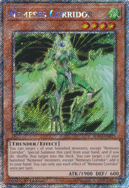 Nemeses Corridor (Platinum Secret Rare) [RA03-EN025] Platinum Secret Rare | Exor Games Dartmouth