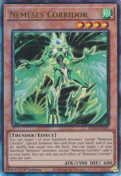 Nemeses Corridor (UTR) [RA03-EN025] Prismatic Ultimate Rare | Exor Games Dartmouth