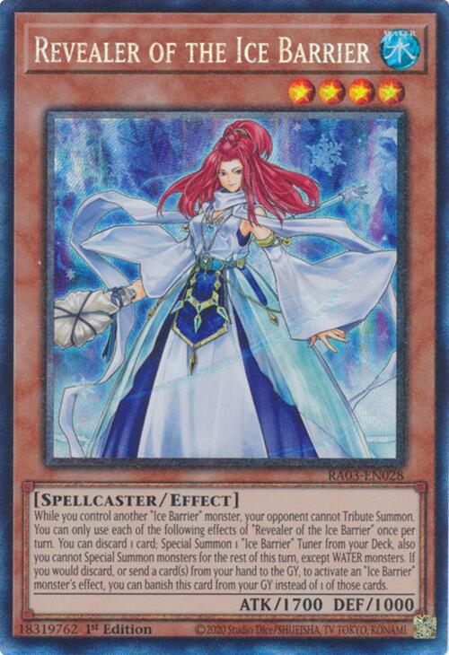 Revealer of the Ice Barrier (CR) [RA03-EN028] Prismatic Collector's Rare | Exor Games Dartmouth