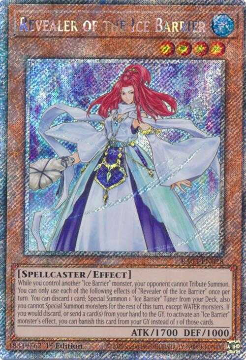 Revealer of the Ice Barrier (Platinum Secret Rare) [RA03-EN028] Platinum Secret Rare | Exor Games Dartmouth