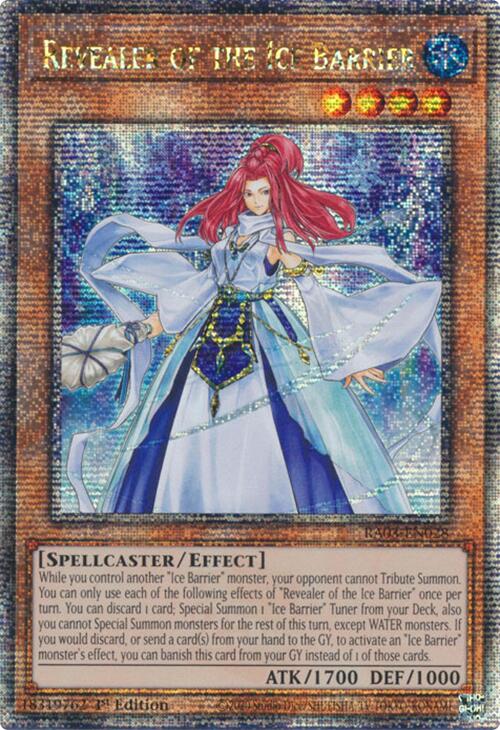 Revealer of the Ice Barrier (Quarter Century Secret Rare) [RA03-EN028] Quarter Century Secret Rare | Exor Games Dartmouth