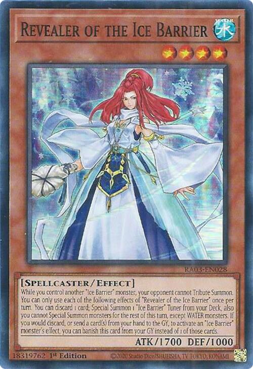 Revealer of the Ice Barrier [RA03-EN028] Super Rare | Exor Games Dartmouth