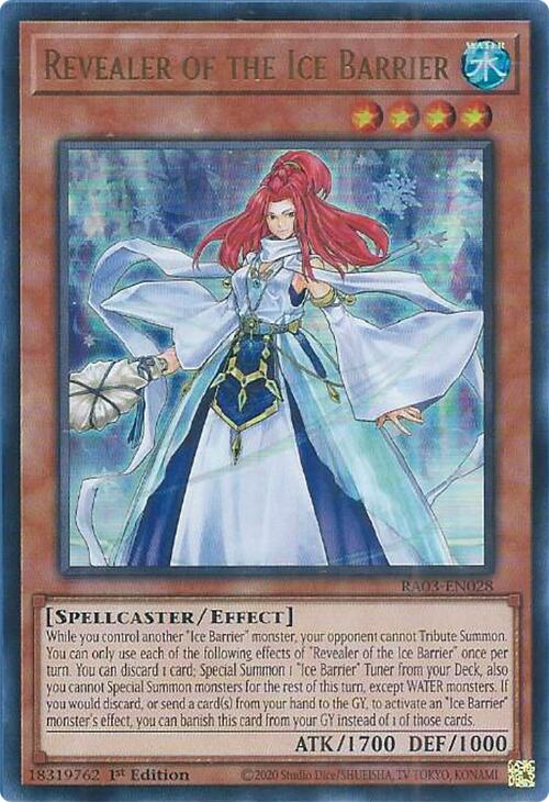 Revealer of the Ice Barrier (UR) [RA03-EN028] Ultra Rare | Exor Games Dartmouth