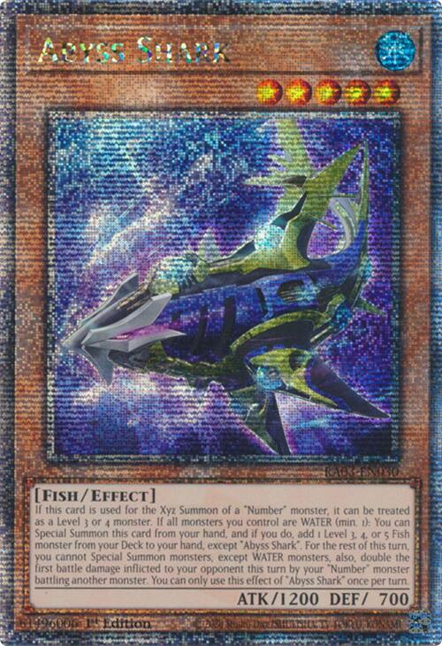 Abyss Shark (Quarter Century Secret Rare) [RA03-EN030] Quarter Century Secret Rare | Exor Games Dartmouth