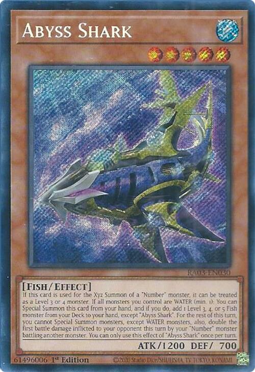 Abyss Shark (Secret Rare) [RA03-EN030] Secret Rare | Exor Games Dartmouth