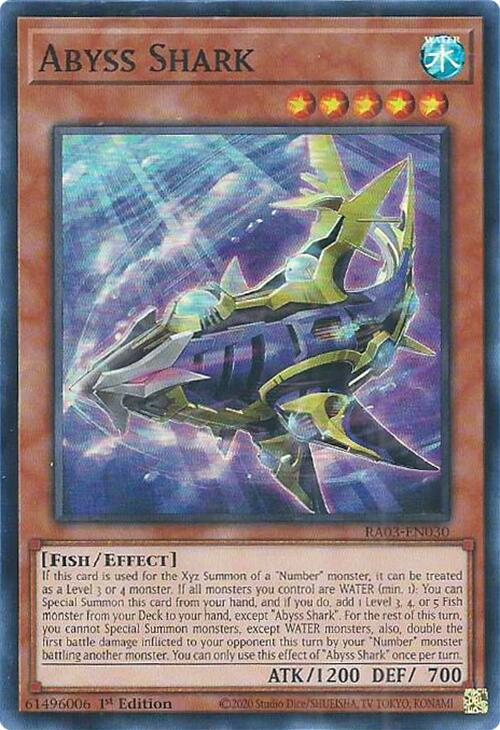 Abyss Shark [RA03-EN030] Super Rare | Exor Games Dartmouth