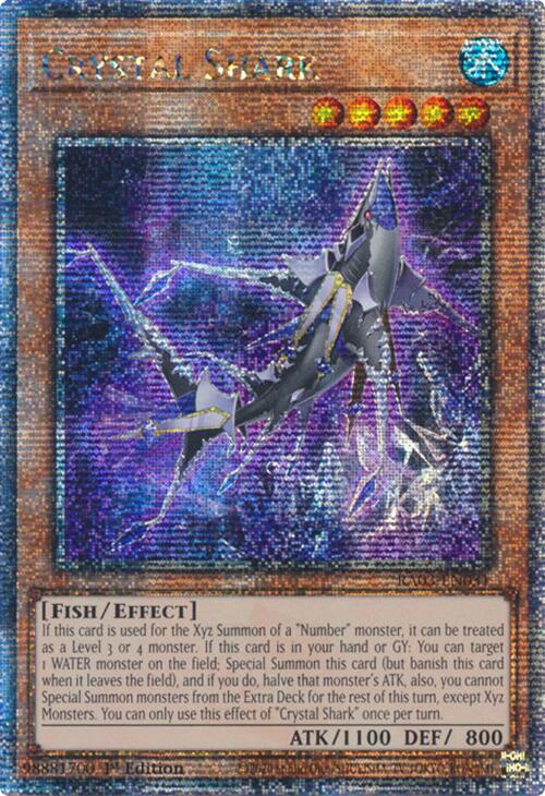 Crystal Shark (Quarter Century Secret Rare) [RA03-EN031] Quarter Century Secret Rare | Exor Games Dartmouth