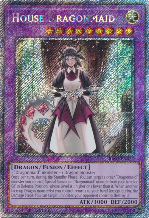 House Dragonmaid (Platinum Secret Rare) [RA03-EN037] Platinum Secret Rare | Exor Games Dartmouth