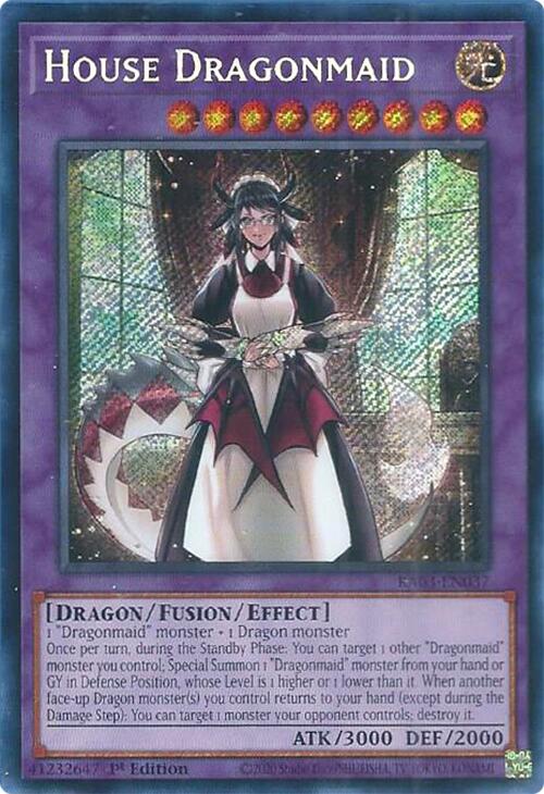 House Dragonmaid (Secret Rare) [RA03-EN037] Secret Rare | Exor Games Dartmouth