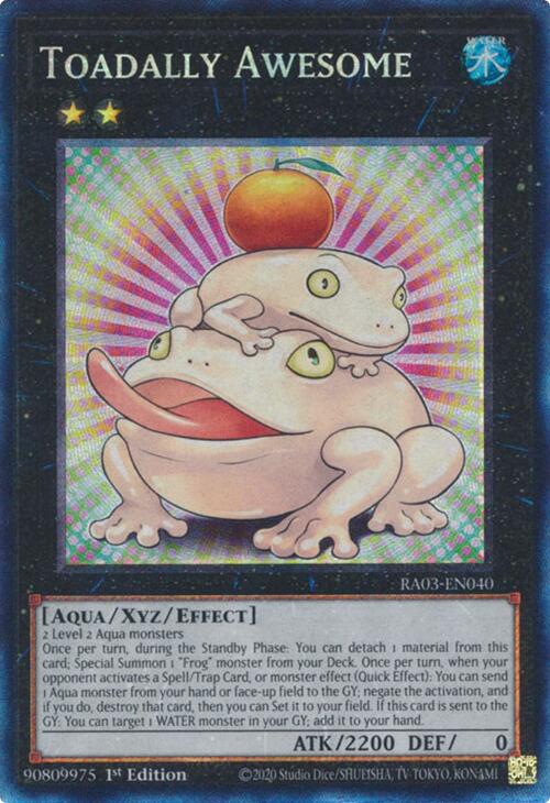 Toadally Awesome (CR) [RA03-EN040] Prismatic Collector's Rare | Exor Games Dartmouth
