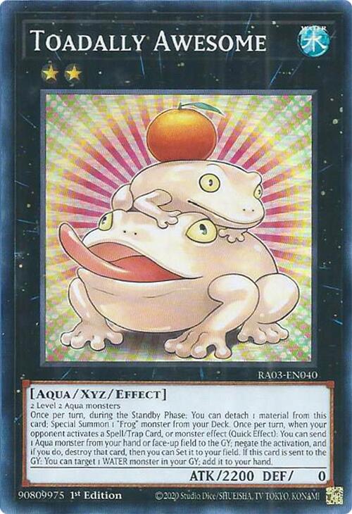 Toadally Awesome [RA03-EN040] Super Rare | Exor Games Dartmouth