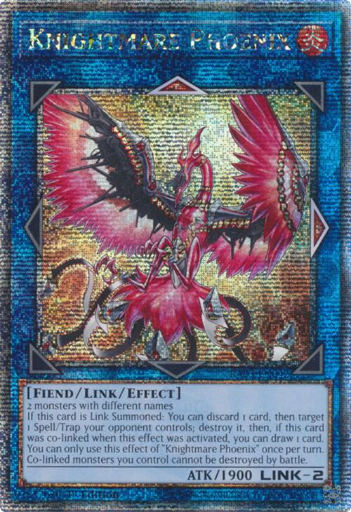 Knightmare Phoenix (Quarter Century Secret Rare) [RA03-EN042] Quarter Century Secret Rare | Exor Games Dartmouth