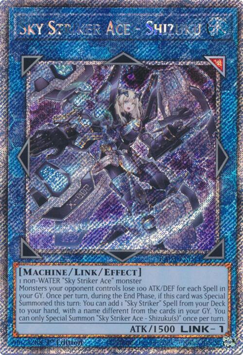Sky Striker Ace - Shizuku (Platinum Secret Rare) [RA03-EN043] Platinum Secret Rare | Exor Games Dartmouth