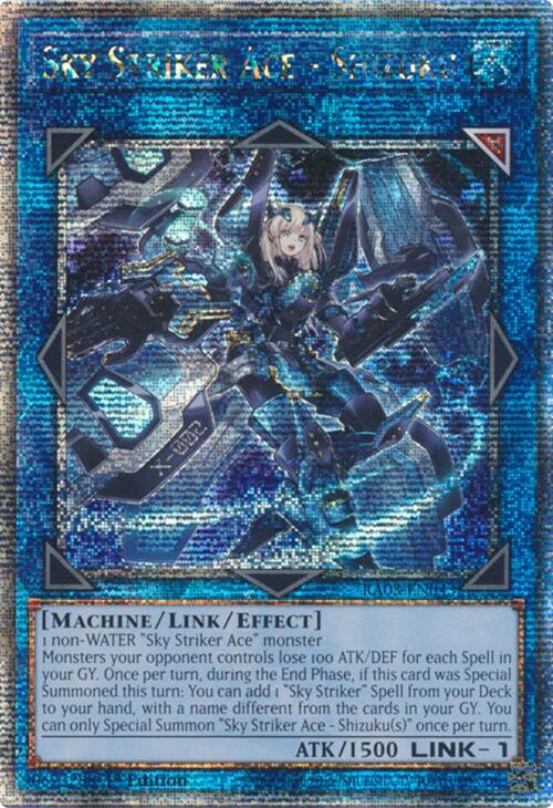 Sky Striker Ace - Shizuku (Quarter Century Secret Rare) [RA03-EN043] Quarter Century Secret Rare | Exor Games Dartmouth