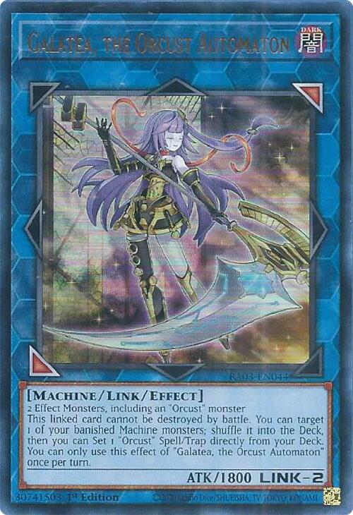 Galatea, the Orcust Automaton (UR) [RA03-EN044] Ultra Rare | Exor Games Dartmouth