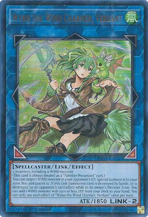 Wynn the Wind Charmer, Verdant (UR) [RA03-EN045] Ultra Rare | Exor Games Dartmouth