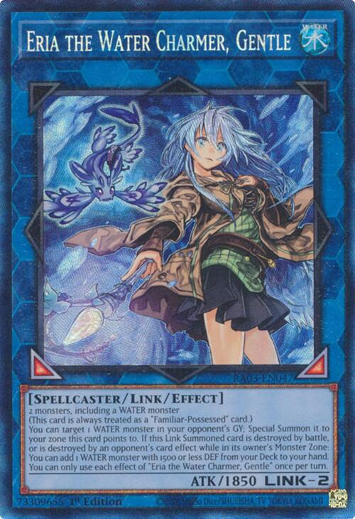 Eria the Water Charmer, Gentle (CR) [RA03-EN047] Prismatic Collector's Rare | Exor Games Dartmouth