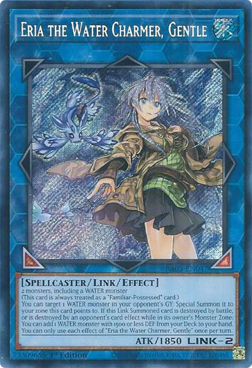 Eria the Water Charmer, Gentle (Secret Rare) [RA03-EN047] Secret Rare | Exor Games Dartmouth