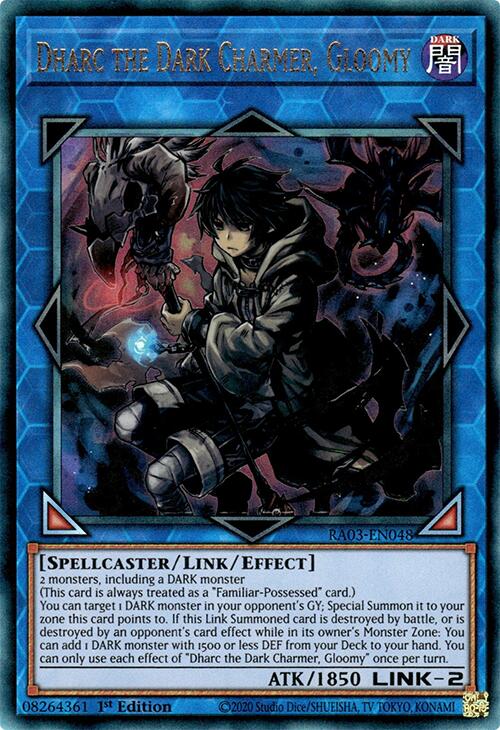 Dharc the Dark Charmer, Gloomy (UTR) [RA03-EN048] Prismatic Ultimate Rare | Exor Games Dartmouth