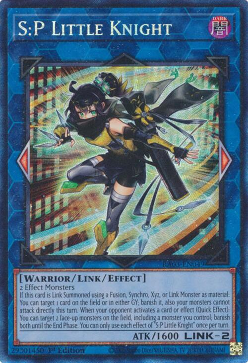 S:P Little Knight (CR) [RA03-EN049] Prismatic Collector's Rare | Exor Games Dartmouth