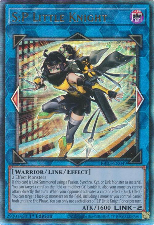 S:P Little Knight (UTR) [RA03-EN049] Prismatic Ultimate Rare | Exor Games Dartmouth