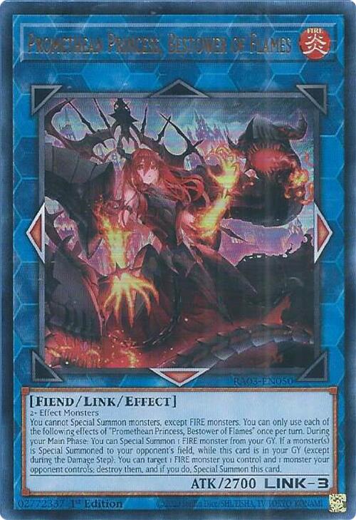 Promethean Princess, Bestower of Flames (UR) [RA03-EN050] Ultra Rare | Exor Games Dartmouth