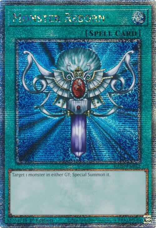 Monster Reborn (Quarter Century Secret Rare) [RA03-EN052] Quarter Century Secret Rare | Exor Games Dartmouth