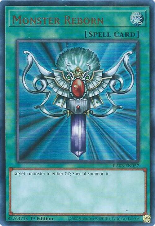 Monster Reborn (UR) [RA03-EN052] Ultra Rare | Exor Games Dartmouth