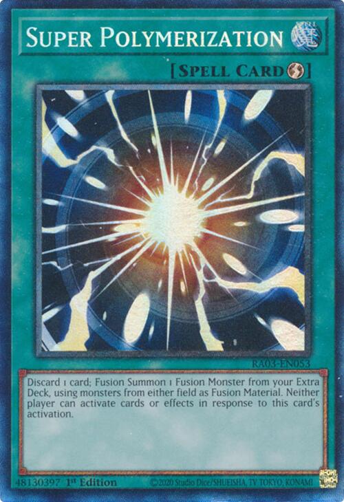 Super Polymerization (CR) [RA03-EN053] Prismatic Collector's Rare | Exor Games Dartmouth