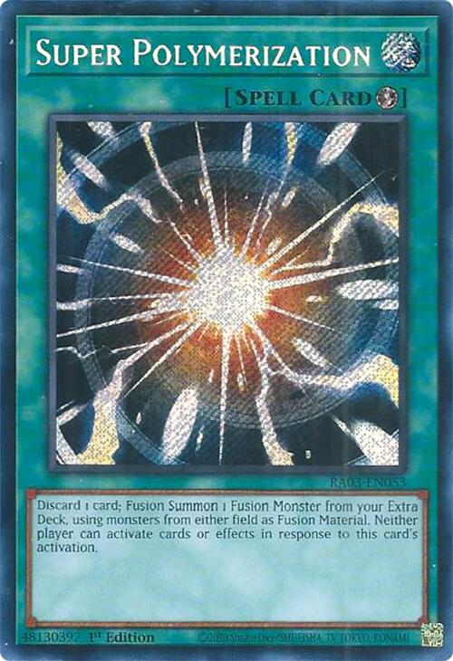 Super Polymerization (Secret Rare) [RA03-EN053] Secret Rare | Exor Games Dartmouth