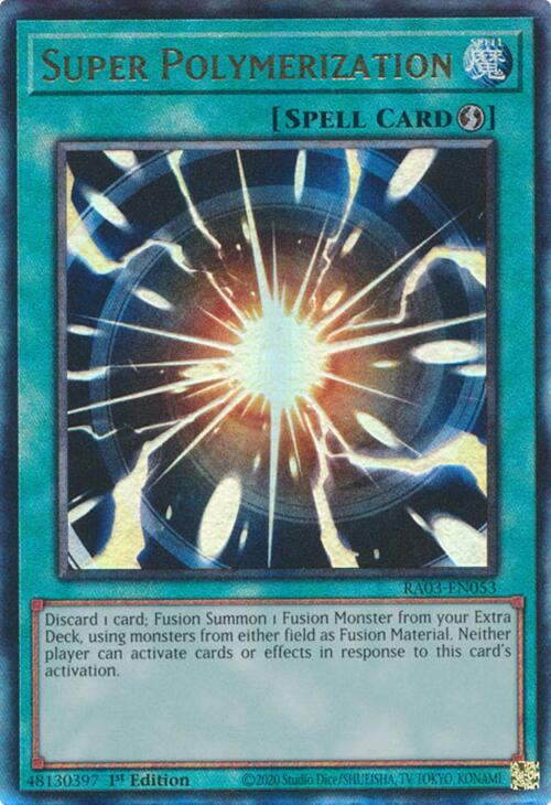 Super Polymerization (UTR) [RA03-EN053] Prismatic Ultimate Rare | Exor Games Dartmouth