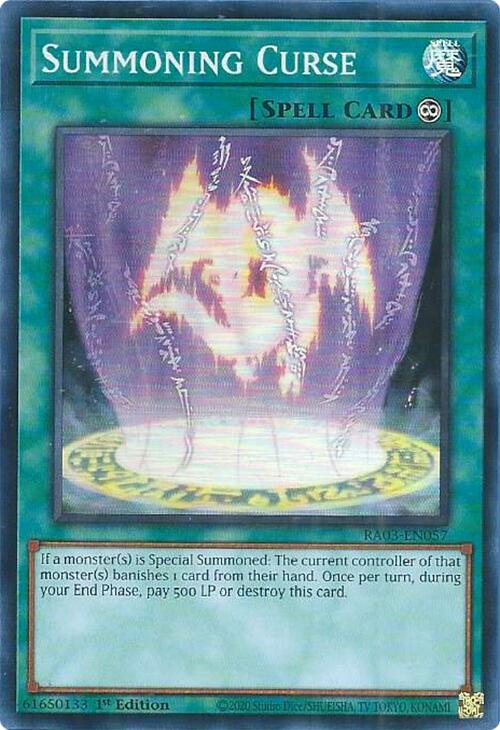 Summoning Curse [RA03-EN057] Super Rare | Exor Games Dartmouth