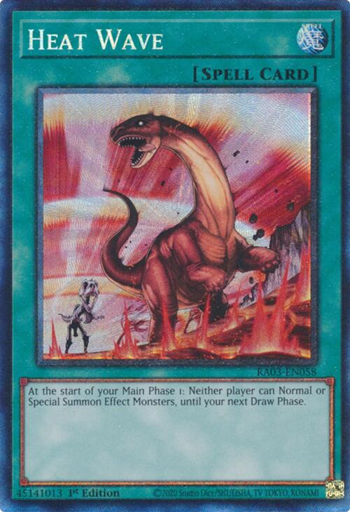 Heat Wave (CR) [RA03-EN058] Prismatic Collector's Rare | Exor Games Dartmouth