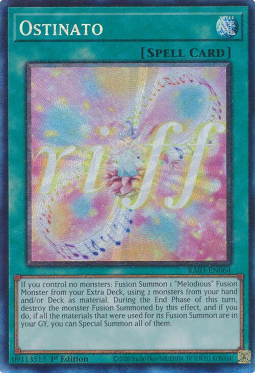 Ostinato (CR) [RA03-EN064] Prismatic Collector's Rare | Exor Games Dartmouth