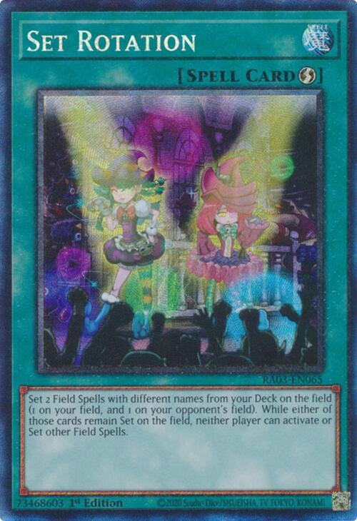Set Rotation (CR) [RA03-EN065] Prismatic Collector's Rare | Exor Games Dartmouth