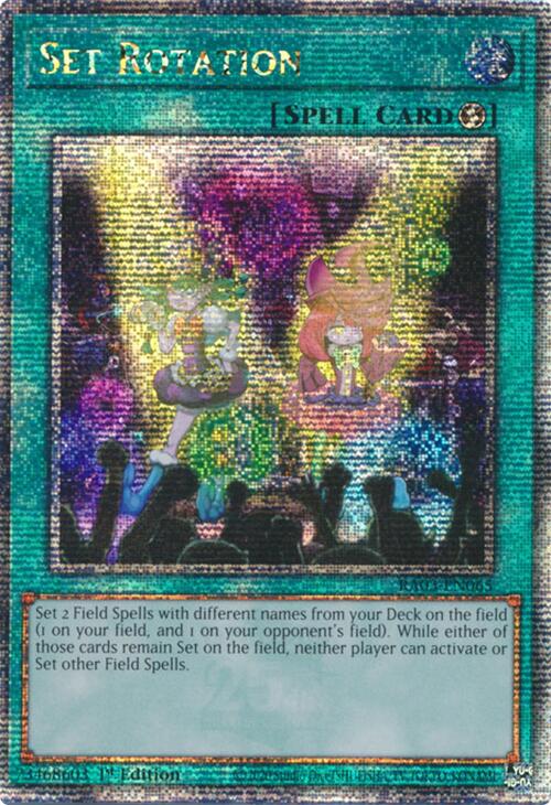 Set Rotation (Quarter Century Secret Rare) [RA03-EN065] Quarter Century Secret Rare | Exor Games Dartmouth